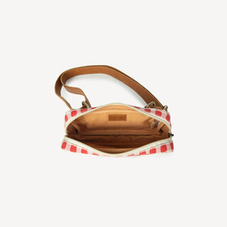 Block Print Belt Bag - Tomato - JOYN