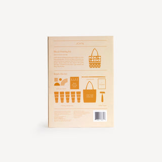 Block Printing Kit - Abstract Print Tote Bag - JOYN