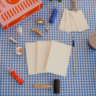 Block Printing Kit - Cosmic Print Stationery Set - JOYN