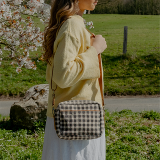 Camera Bag - Ink Gingham - JOYN