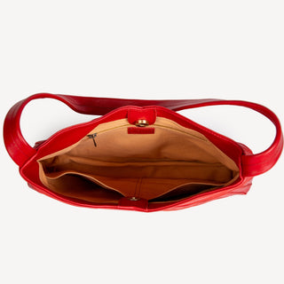 Crisscross Handbag - Tomato - JOYN