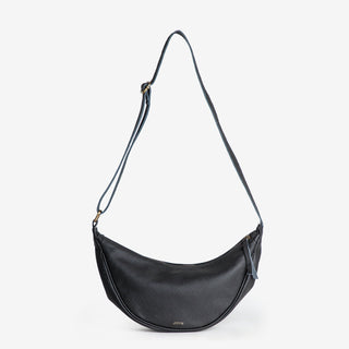 Leather Moon Sling - Black - JOYN