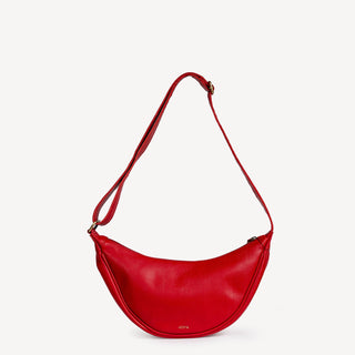 Leather Moon Sling - Red - JOYN