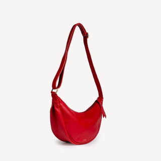 Leather Moon Sling - Red - JOYN