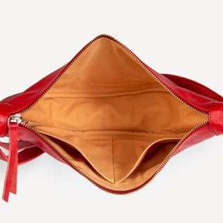 Leather Moon Sling - Red - JOYN