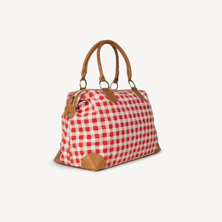 Malti Weekender - Tomato Gingham - JOYN