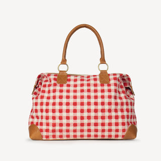 Malti Weekender - Tomato Gingham - JOYN