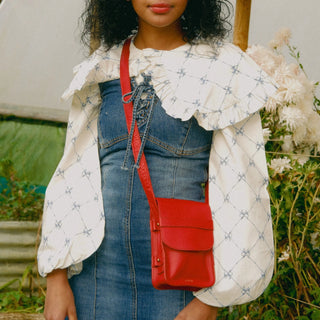 The Boxy Crossbody - Tomato - JOYN