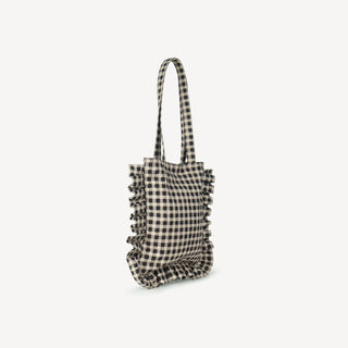The Momo Tote - Ink Gingham - JOYN